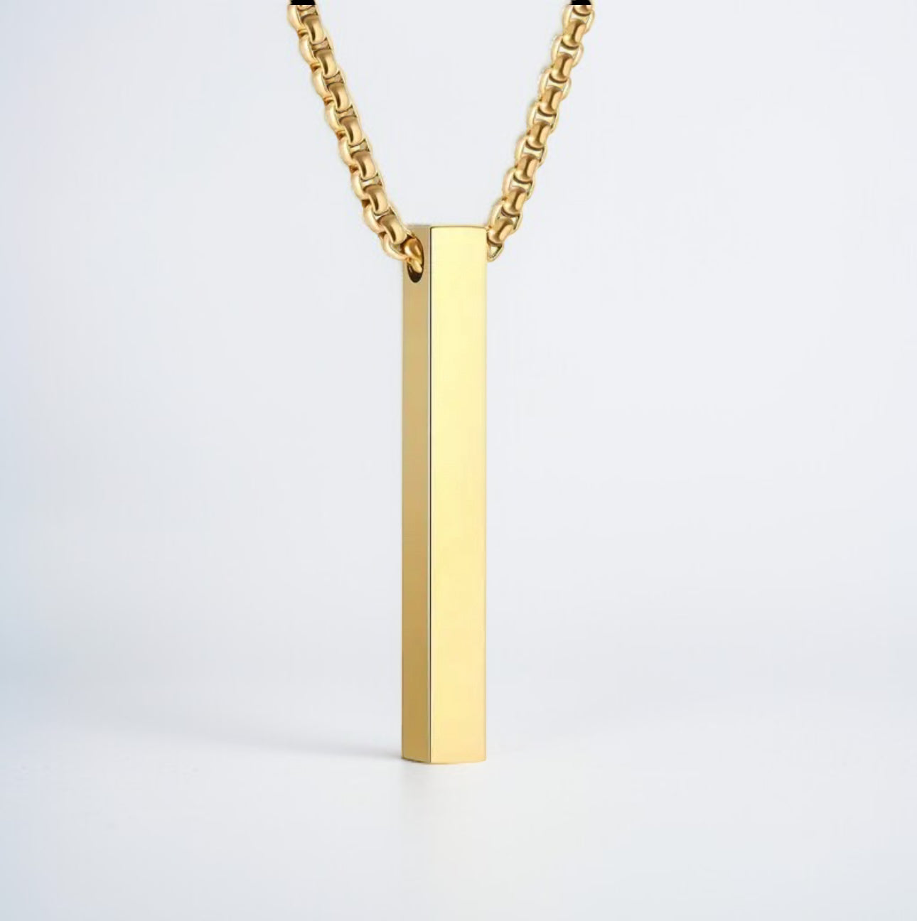 Personalized Bar Necklace