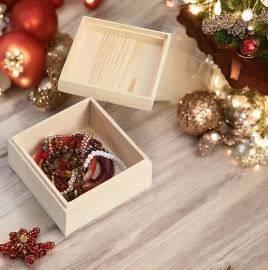 Personalised Wooden Jewellery Box